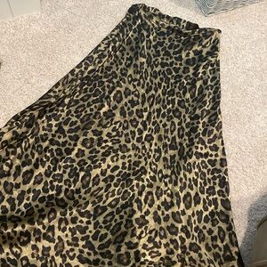 Zara Maxi Silk Skirt